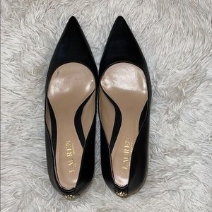 Ralph Lauren black pumps